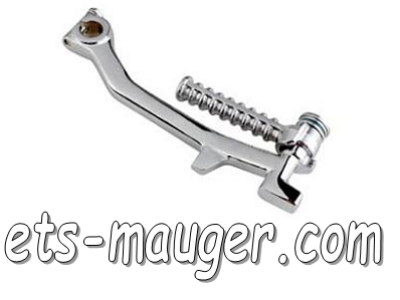 piece detachée mauger Pédale kick acier CHROME Booster 1990 à 1998