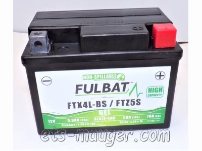 piece detachée mauger Batterie FULBAT 4L-BS