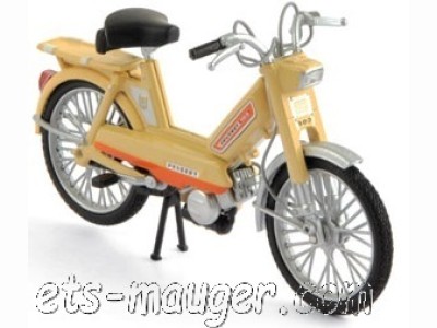 piece detachée mauger Miniature Mobylette Peugeot 103 L beige