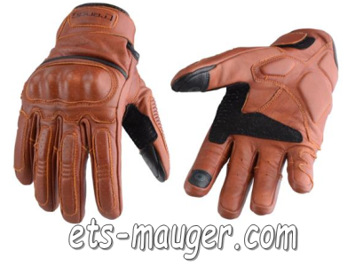 piece detachée mauger Gants été TRENDY  ACRE cuir marron claire XS T7