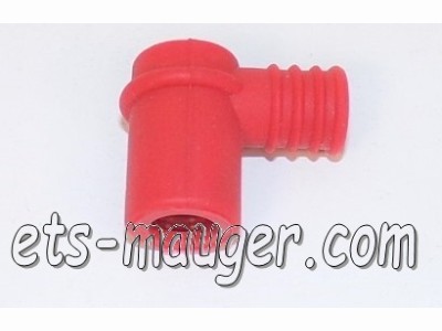 piece detachée mauger Antiparasite silicone rouge Ø 7 mm