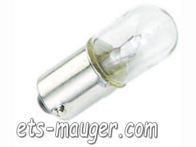 piece detachée mauger Ampoule 6v 4w (BA9S)