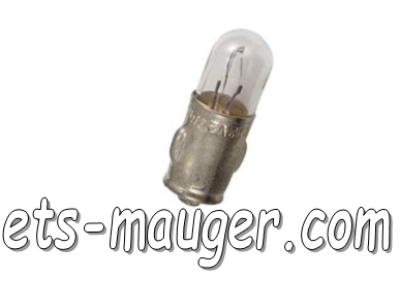 piece detachée mauger Ampoule 12v 2w blanche (BA7S)