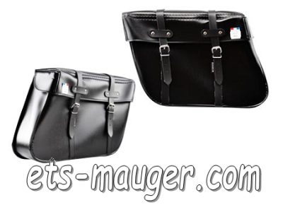 piece detachée mauger Sacoche type S202 noir (paire)