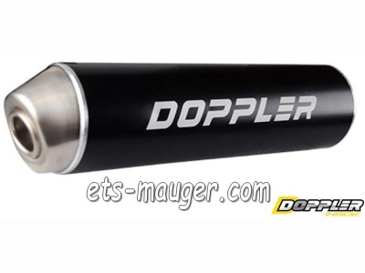 piece detachée mauger Silencieux échappement DOPPLER STREETCUP NOIR