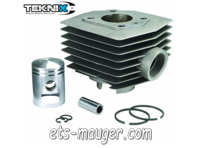 piece detachée mauger Cylindre piston AV10 TEKNIX Motobécane MBK 51 AIR