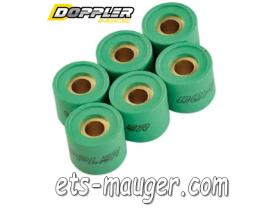 piece detachée mauger Galets variateur DOPPLER diam 16 mm  2,5 gr (jeu de 6)