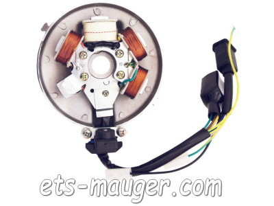 piece detachée mauger Stator + platine allumage électronique 6 volts Peugeot