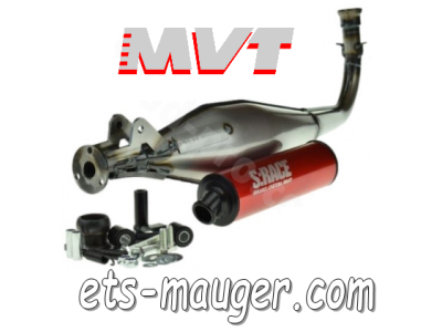 piece detachée mauger Pot échappement MVT S RACE SP1 Peugeot 103 SP MVL