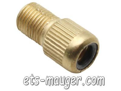 piece detachée mauger Adaptateur valve Presta en Shrader