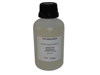 piece detachée mauger Dissolvant rouille superficielle 250 ml