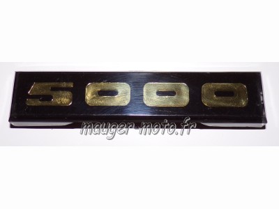 piece detachée mauger Barrette logo 5000 pour capot moteur