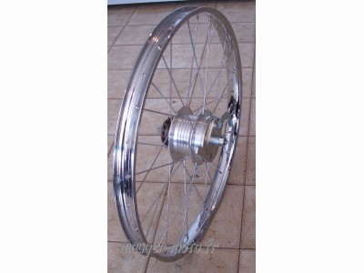 piece detachée mauger Roue arrière compléte solex 3800 (diam 80mm)