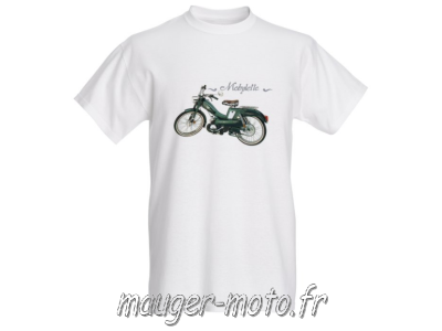 piece detachée mauger T-shirt thème MOBYLETTE 881 COLLECTION taille S