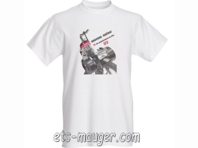 piece detachée mauger T-shirt thème MOTEUR 3800 taille S