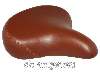 piece detachée mauger Selle vélo rétro marron à deux ressorts