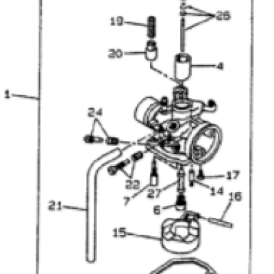 mauger cyclo ancien Admission / carburation