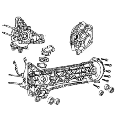 mauger cyclo ancien Moteur FOX FXR