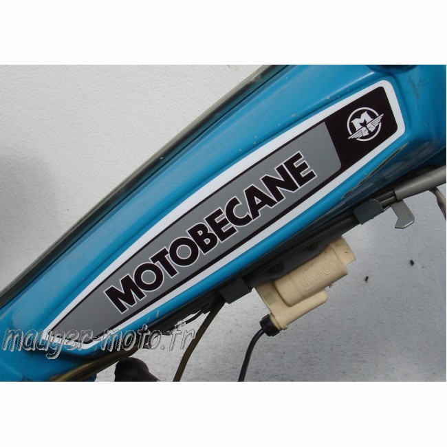 Autocollant réservoir MOTOBECANE 40 50 gris (paire)