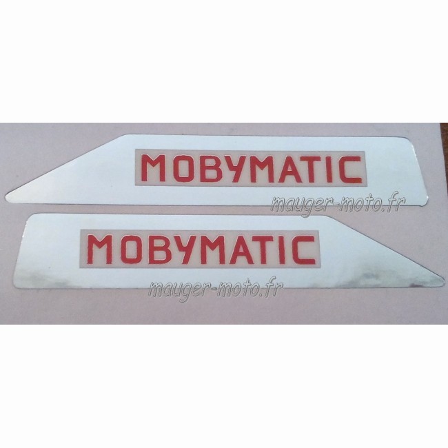 Autocollant carter Mobymatic (paire)