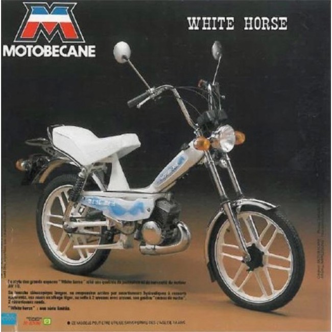 Kit autocollant MOTOBECANE 51 WHITE HORSE