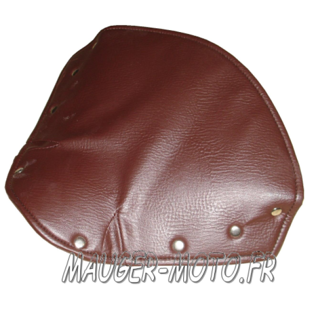 Dessus de selle moto ancienne marron