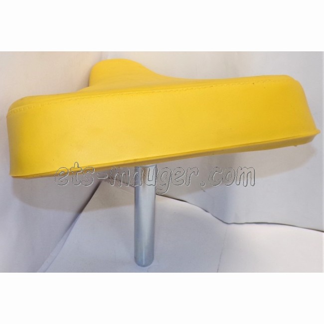 Selle à tube JAUNE