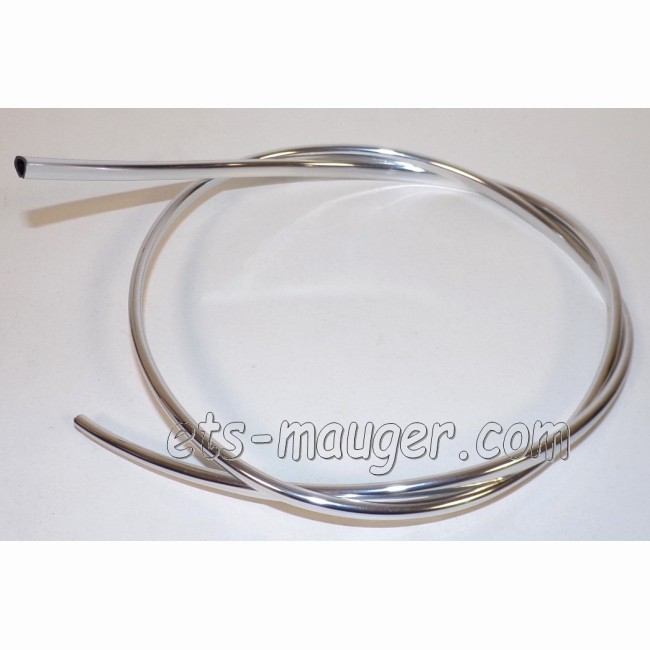 Jonc chrome 7x4,5mm (1m)