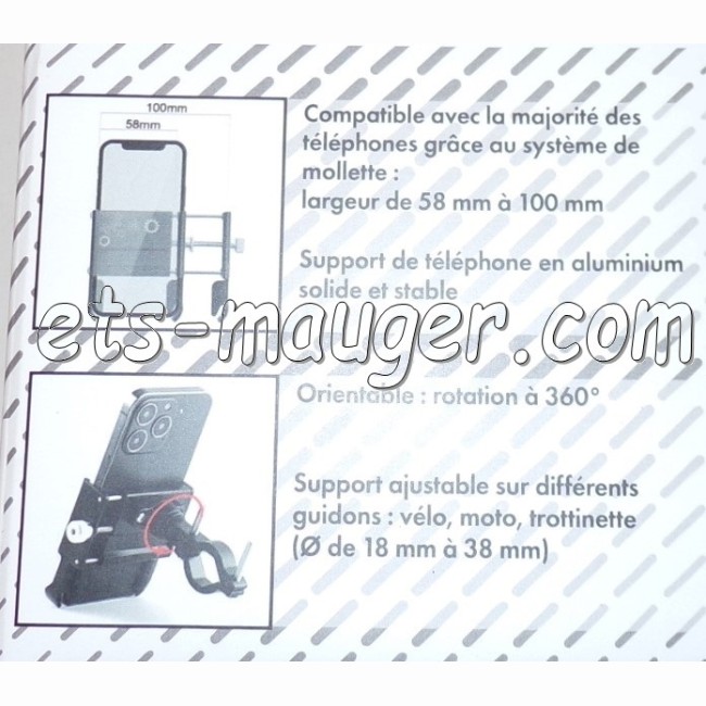 Support smartphone / gps