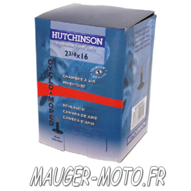 Chambre à air Hutchinson 2 3/4 x 16 valve shrader (auto)