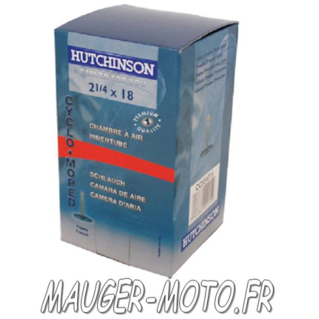 Chambre à air Hutchinson 2 1/4 x 18 valve shrader (auto)