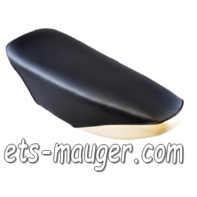 Selle biplace bicolor NOIR / BLANC