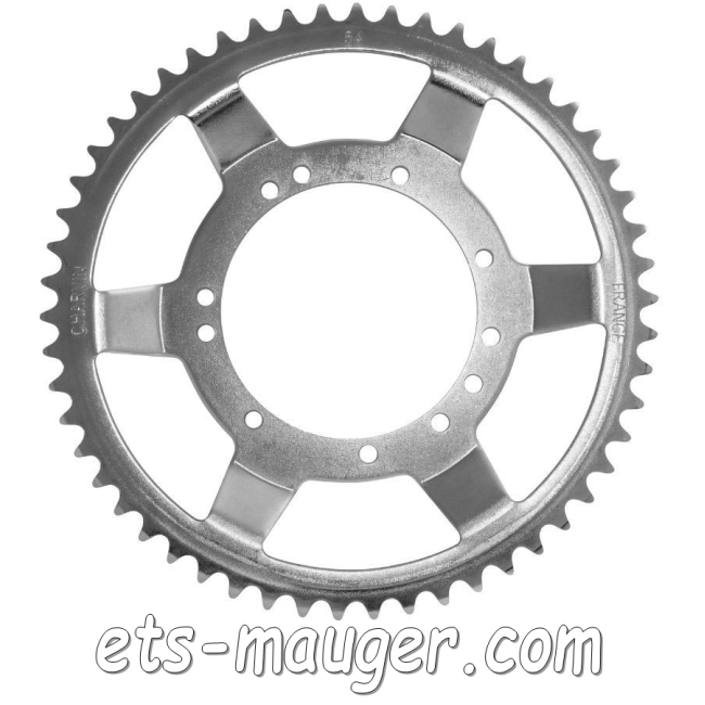 Couronne ø 94 mm 54  dents MBK Motobécane 11 trous