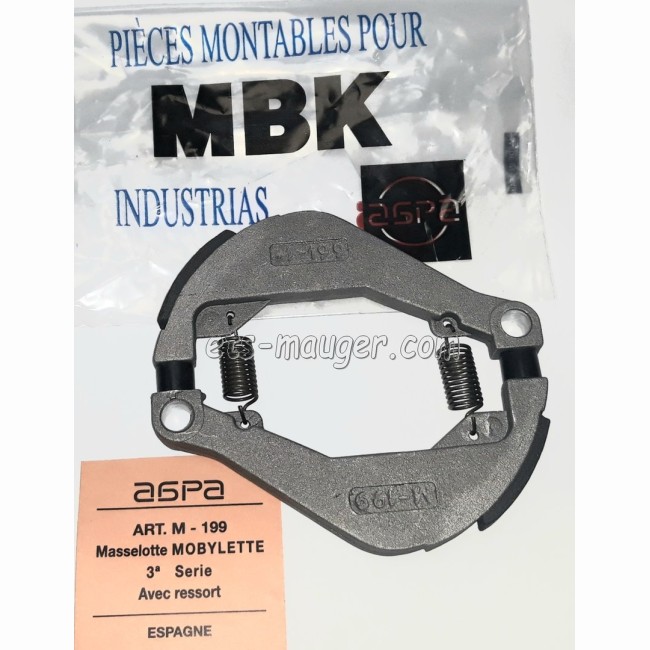 Mâchoire embrayage MBK Motobécane Motoconfort 110 gr (paire)