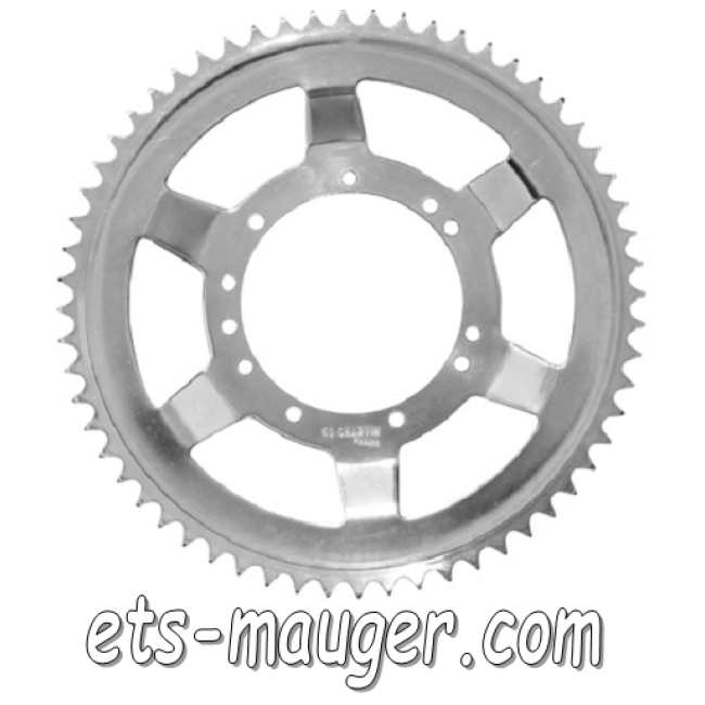 Couronne ø 94 mm 60 dents MBK MOTOBECANE 11 trous