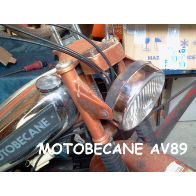 Optique phare rond Motobécane 89 51