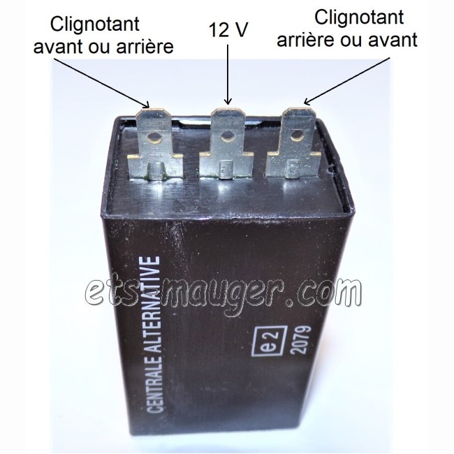 Centrale clignotant pour Motobécane