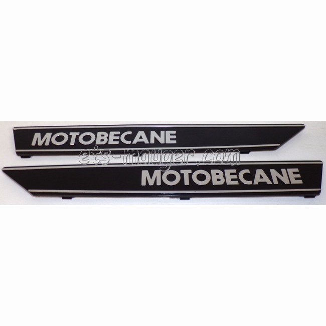 Logo réservoir MOTOBECANE 51V (argent)