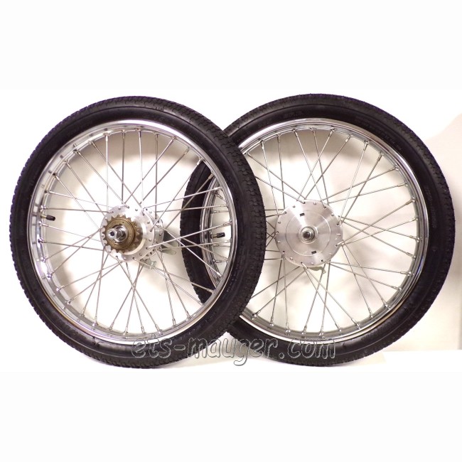 Roue complète MBK Motobécane 41 50 51 (paire)