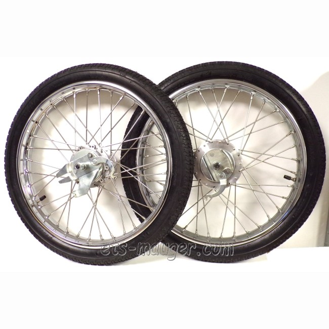 Roue complète MBK Motobécane 41 50 51 (paire)