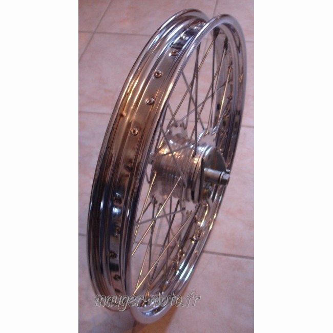 Roue avant 17 pouces MBK Motobécane 50 51