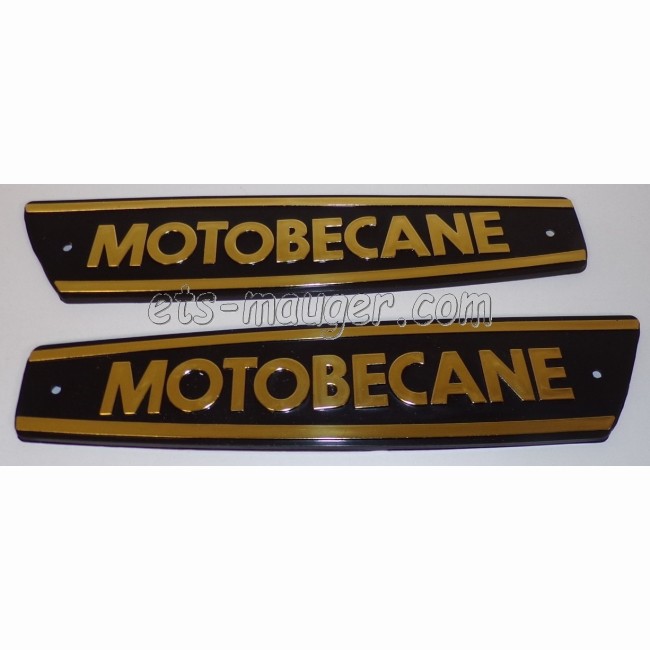 Logo réservoir MOTOBECANE 88 89 881 (doré)