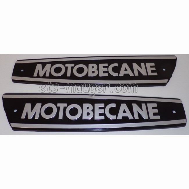 Logo réservoir MOTOBECANE 88 89 881 (argent)