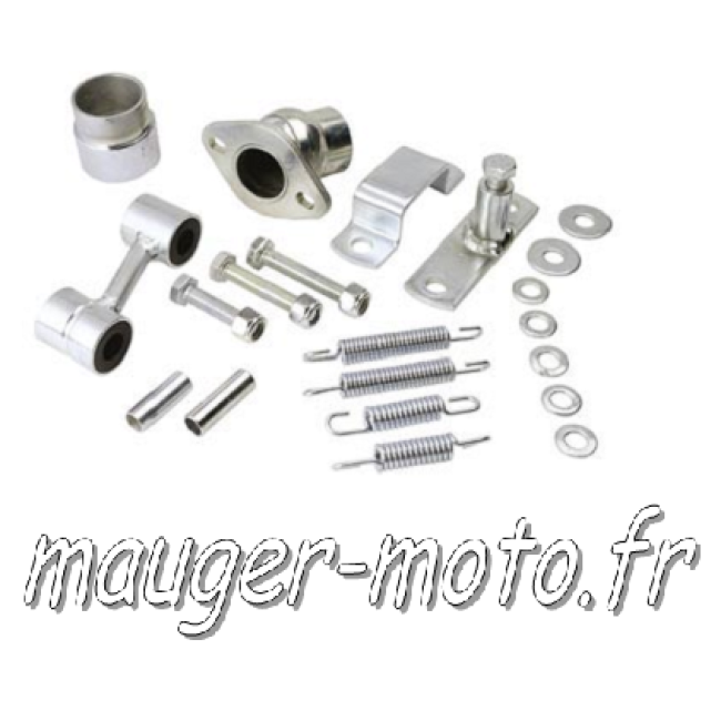 Kit fixation pot échappement DOPPLER Peugeot 103 SPX RCX