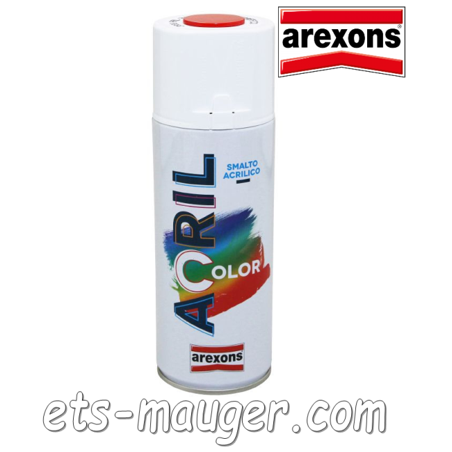 Bombe de peinture AREXONS rouge signalisation