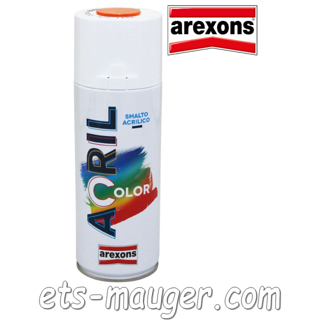 Bombe de peinture AREXONS ORANGE PUR