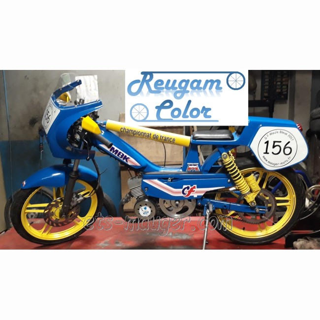 Kit peinture BLEU FRANCE MBK Magnum racing / 51 CF