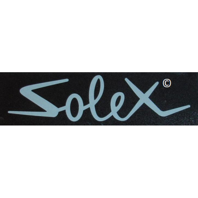 Autocollant poutre Solex © blanc