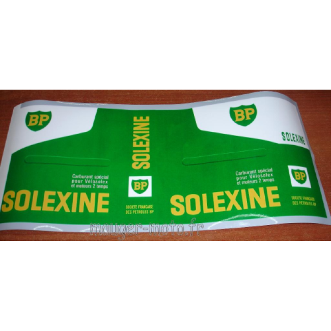 Autocollant pour bidon SOLEXINE