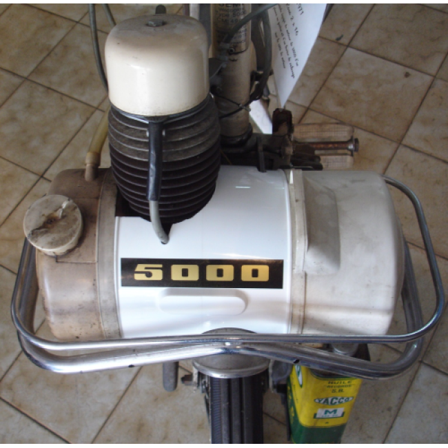 Capot moteur blanc Solex 5000